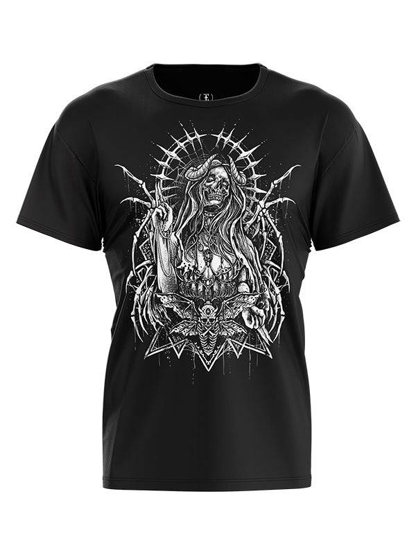 Devil's Prayer T-Shirt - DivineDarkness- Online shop voor Gothic en Alternatieve Kleding!