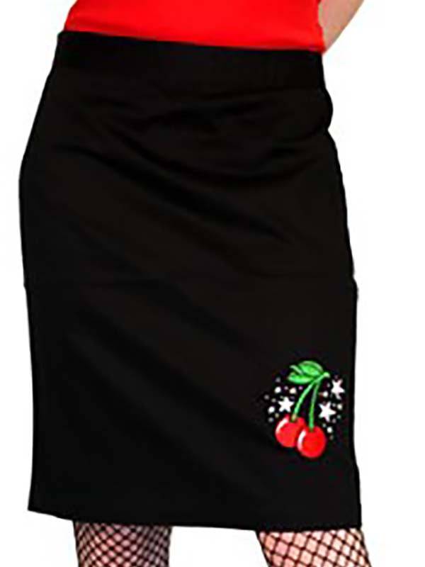 Cherry Rok - DivineDarkness- Online shop voor Gothic en Alternatieve Kleding!