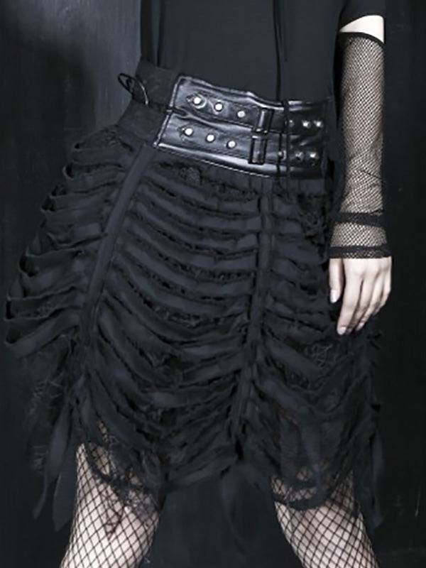 Dead Can Dance Rok S/M - DivineDarkness- Online shop voor Gothic en Alternatieve Kleding!